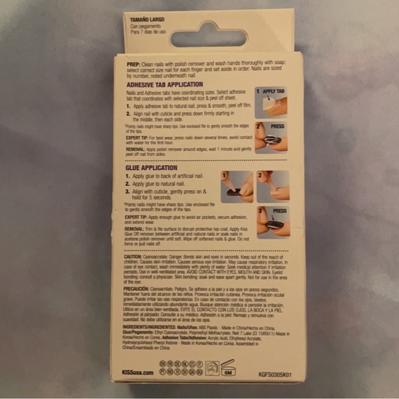 NWT Light Purple Matte Long Press On Nails - Picture 8 of 11